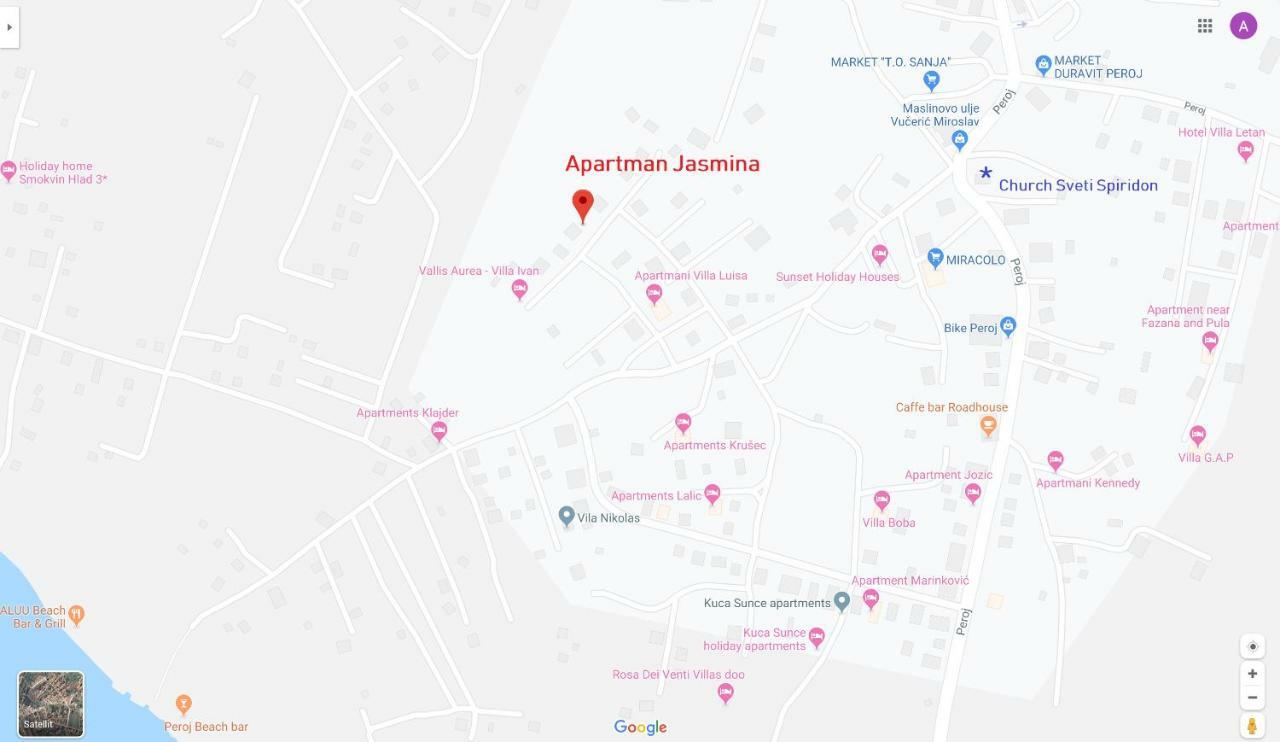Apartman Jasmina Pula Exterior foto